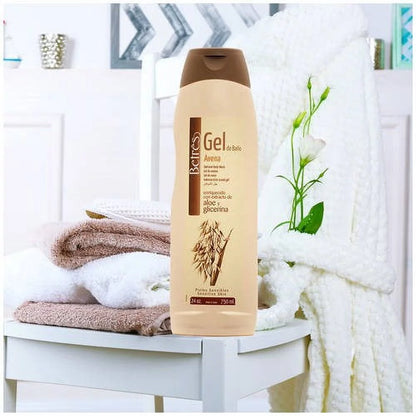 (4 Pack)  Oatmeal Body Wash, Aloe and Glycerin, 25.4 Fl. Oz.